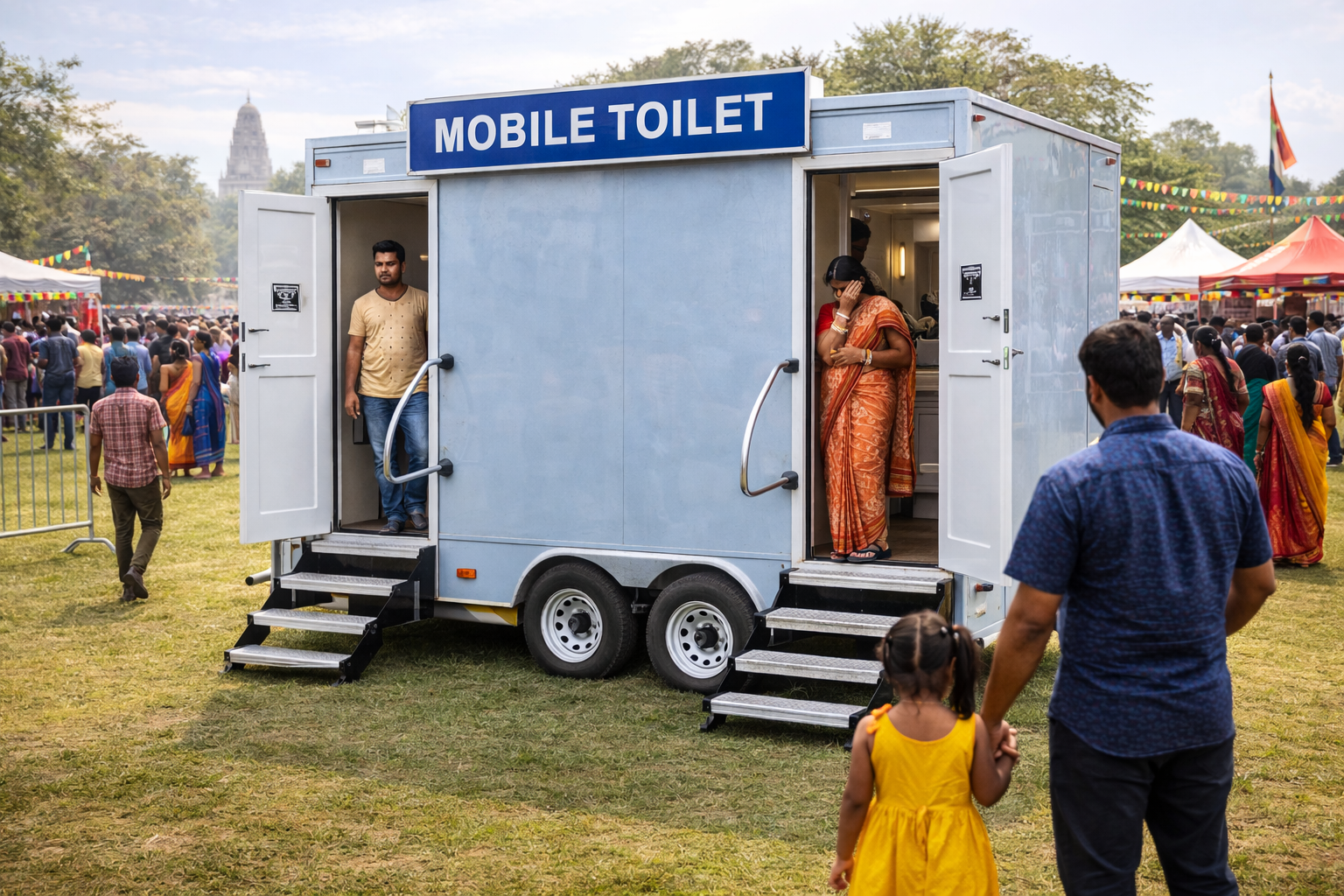 mobile toilets
