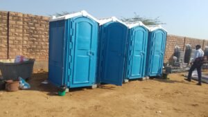 Portable toilets