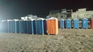 Portable toilets
